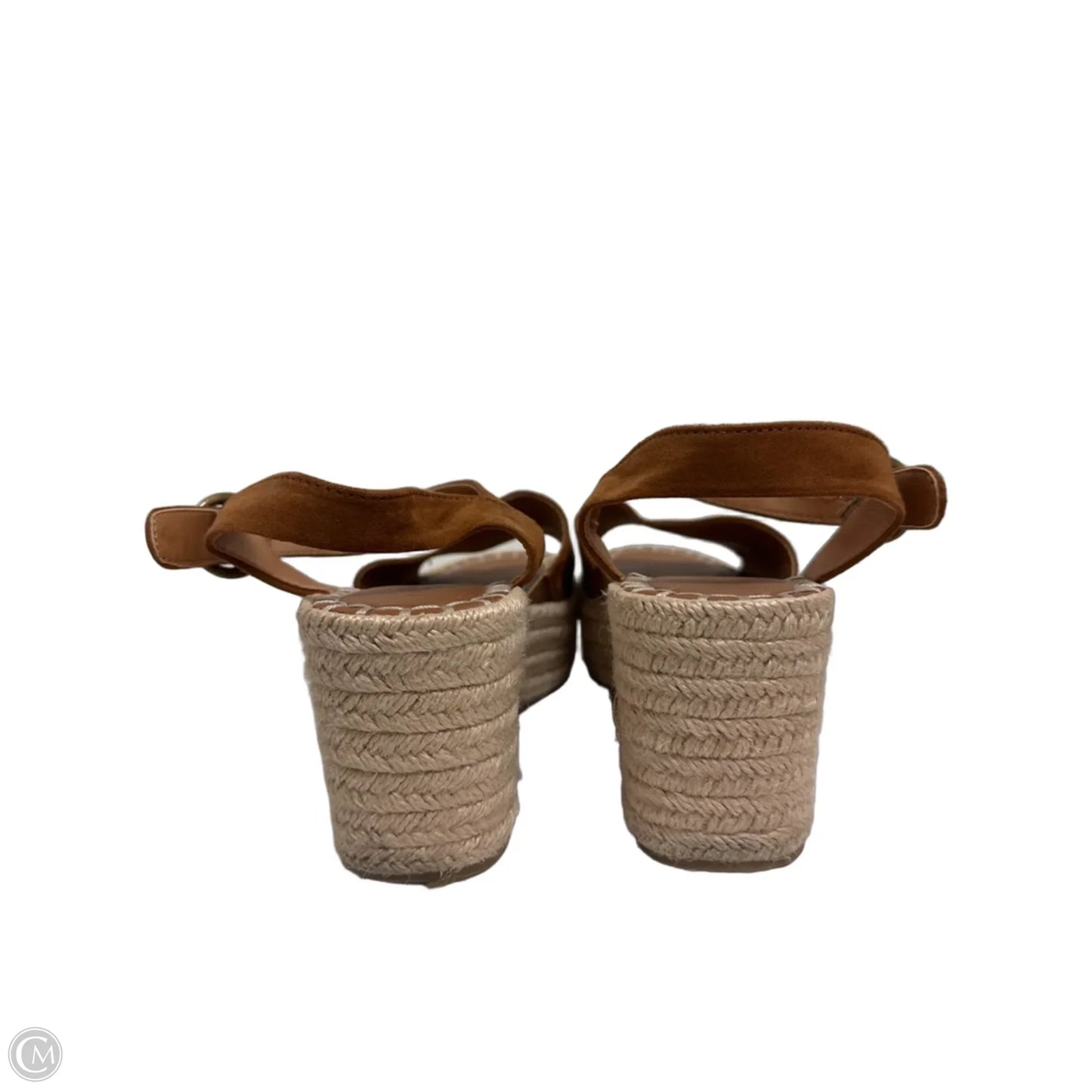 Sandals Heels Wedge By Universal Thread In Brown, Size: 7.5