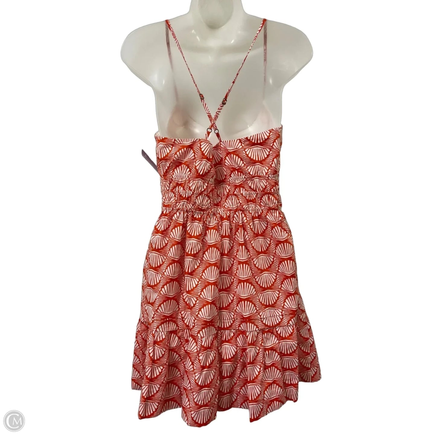 Dress Casual Short By Anthropologie In Orange, Size: S