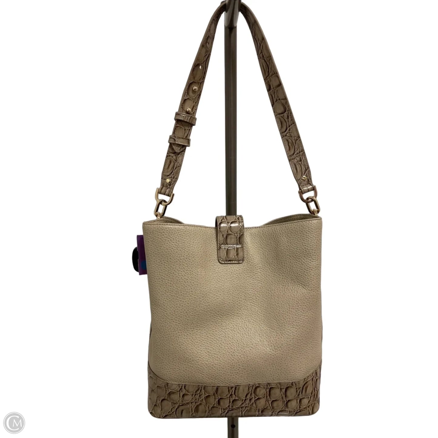 Handbag Designer By Brahmin, Size: Large