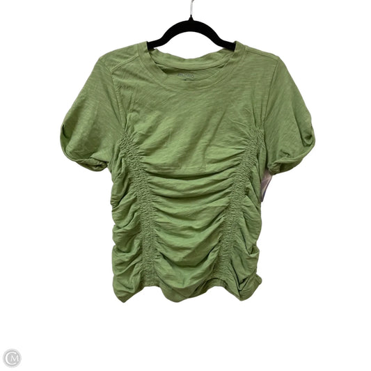 Top Short Sleeve By Pilcro In Green, Size: M
