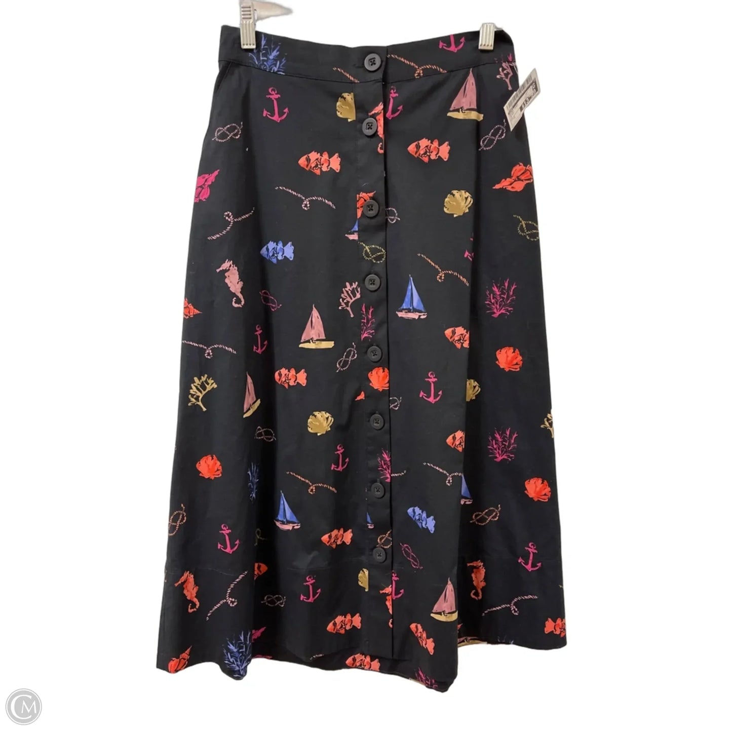 Skirt Midi By Cabi In Black, Size: 2