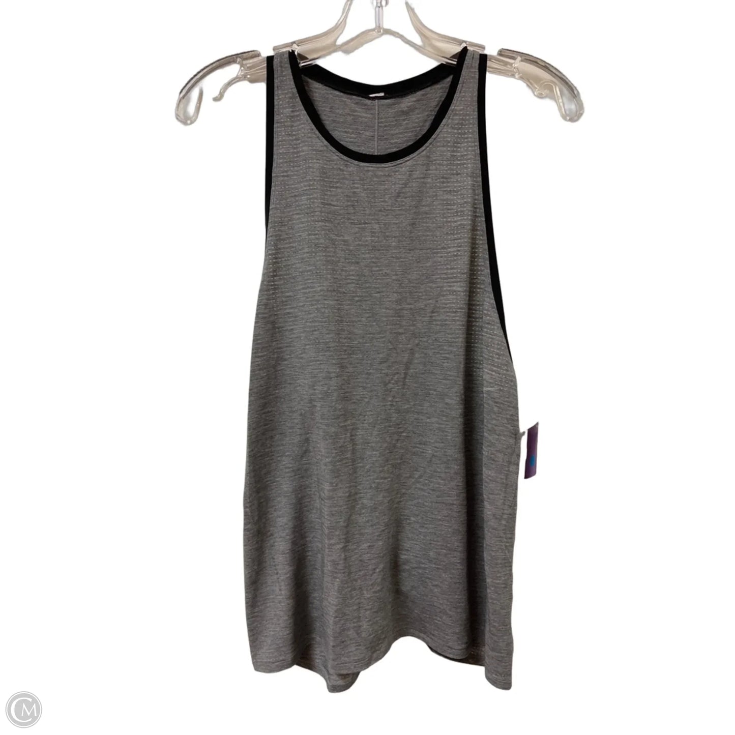 Athletic Tank Top By Lululemon In Grey, Size: S