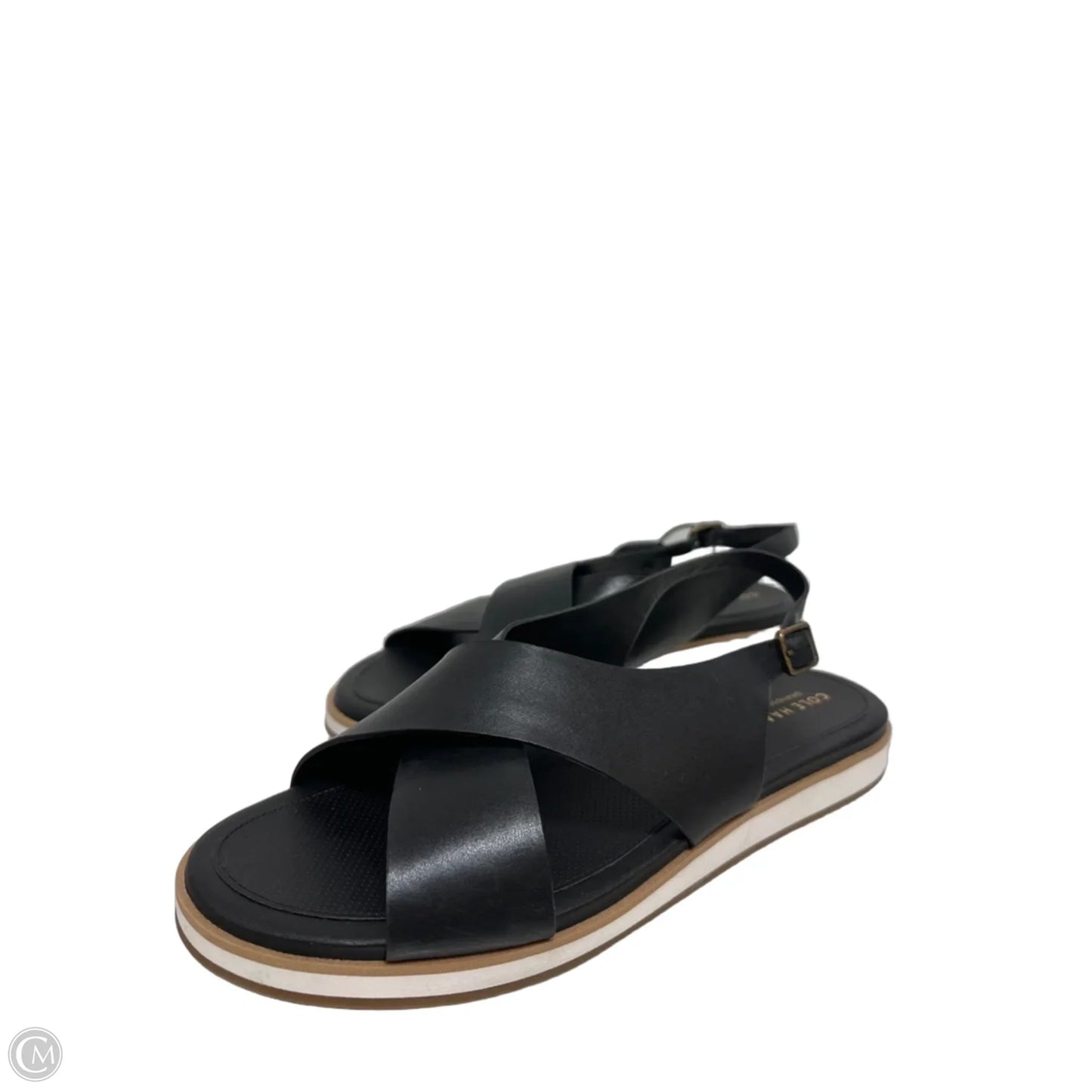 Sandals Flats By Cole-haan In Black, Size: 10