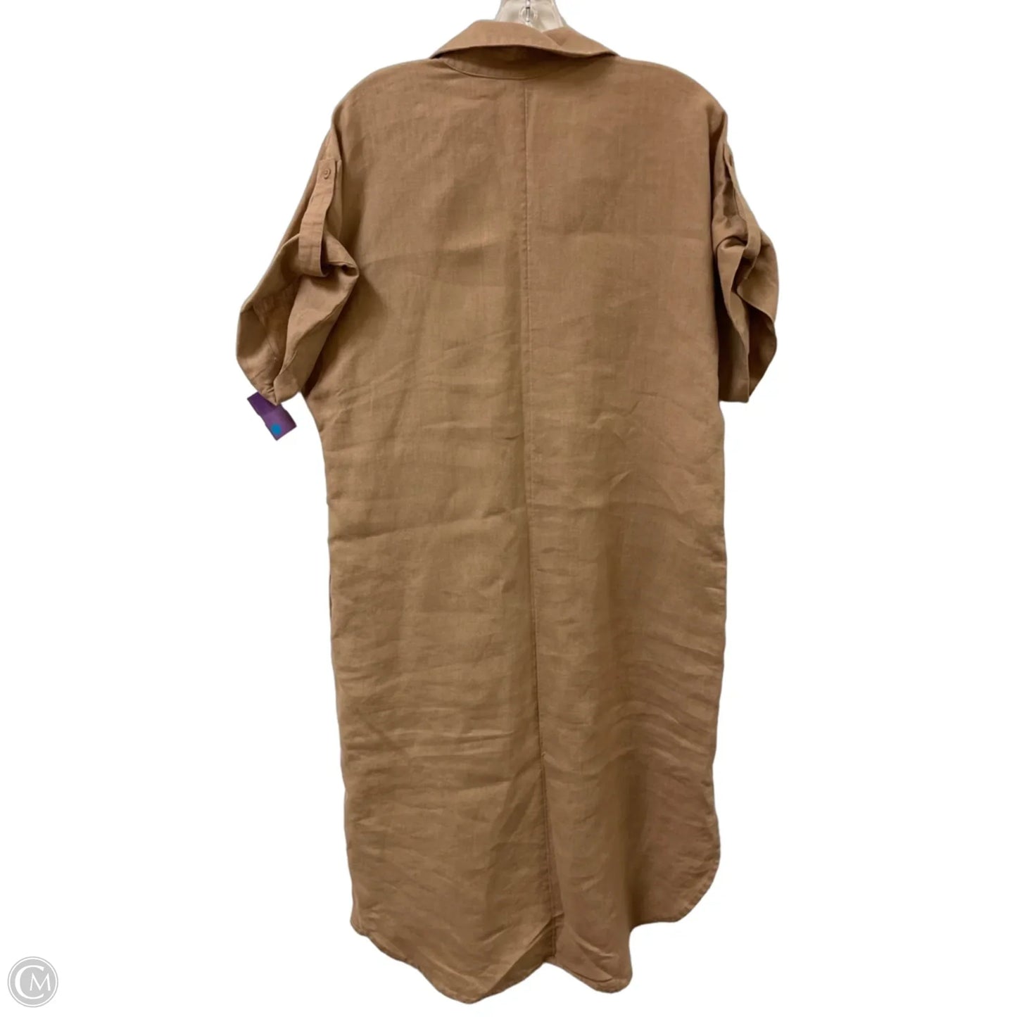 Dress Casual Maxi By Chicos In Brown, Size: M