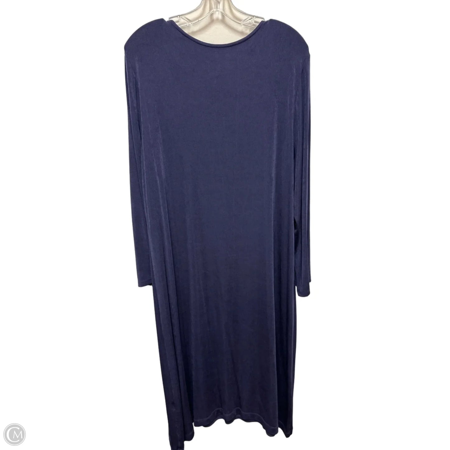 Dress Casual Maxi By Chicos In Purple, Size: 2x