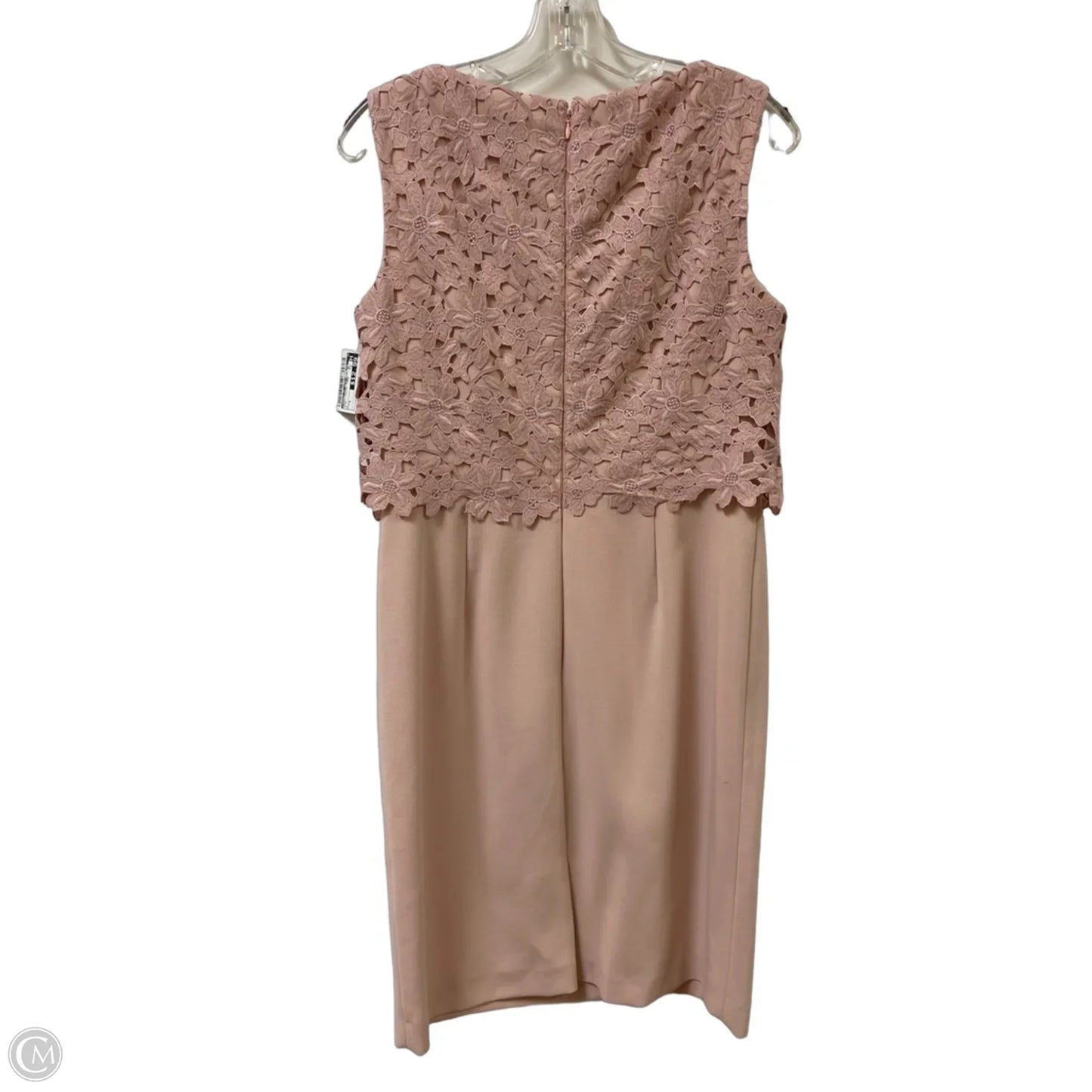 Dress Casual Midi By Tahari By Arthur Levine In Pink, Size: S