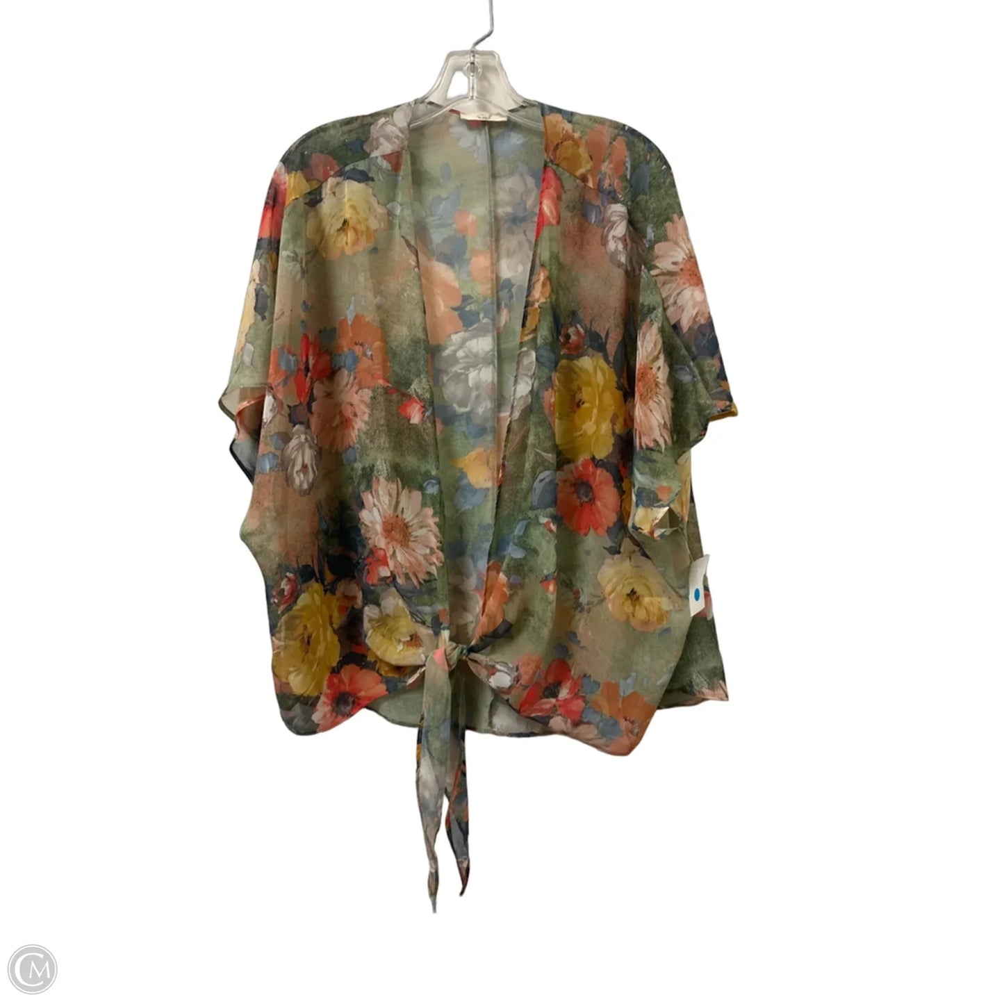 Kimono By Easel In Floral Print, Size: L