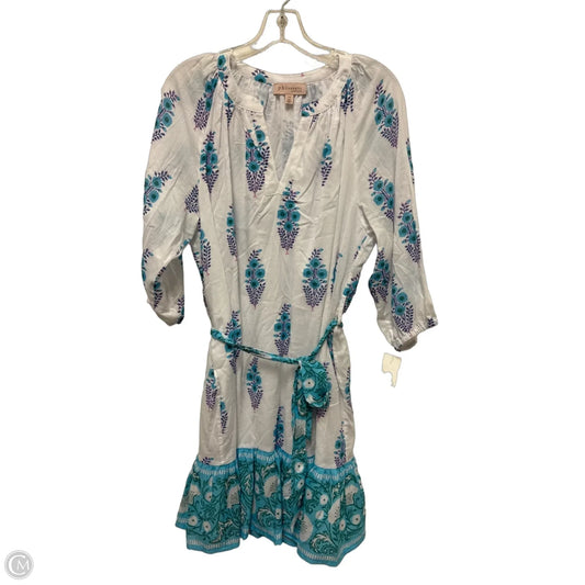 Dress Casual Midi By Philosophy In Blue, Size: L