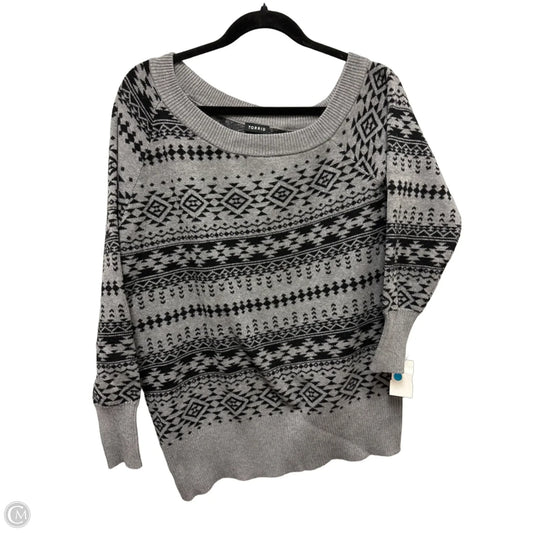 Sweater By Torrid In Grey, Size: Xl