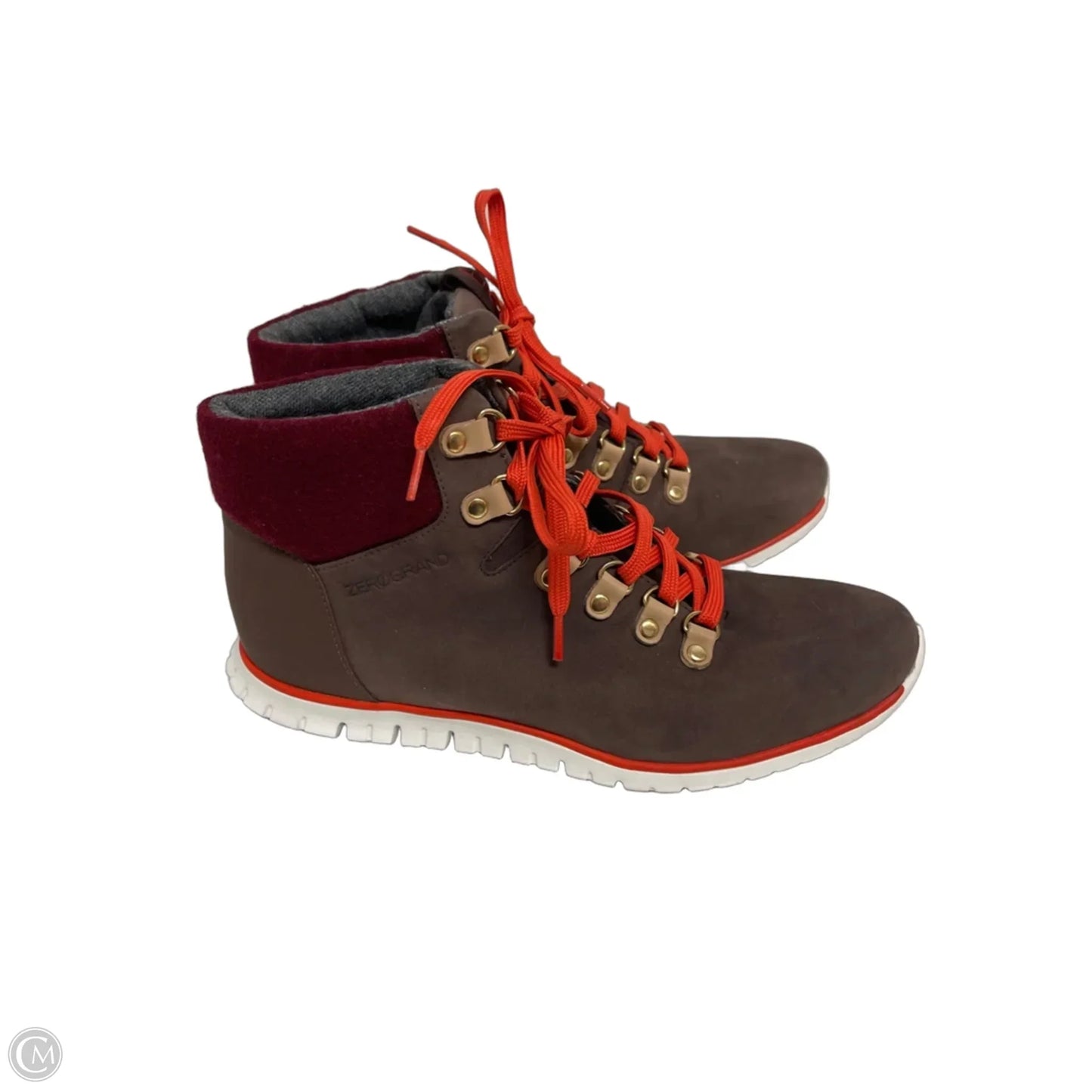 Shoes Hiking By Cole-haan In Brown, Size: 7.5
