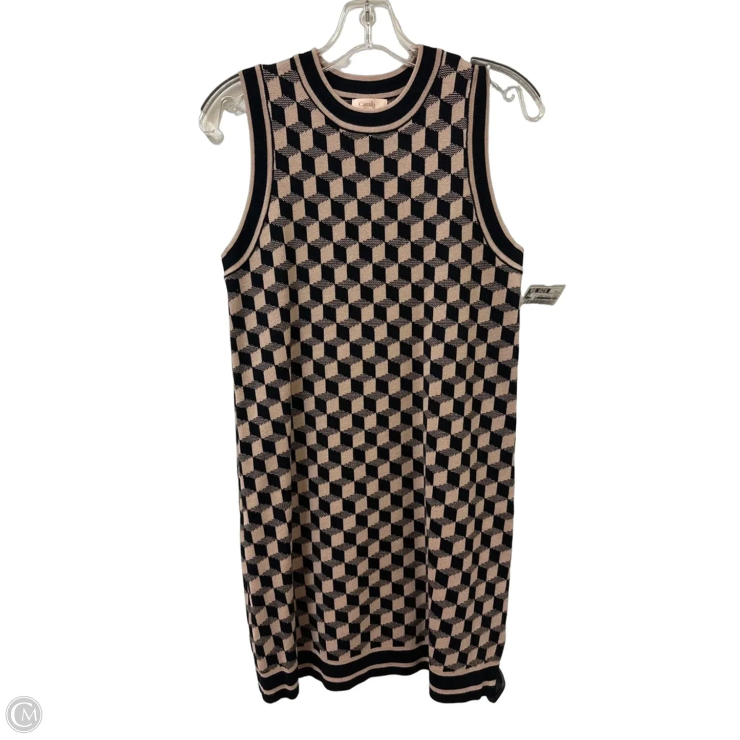 Dress Casual Midi By Cma In Brown, Size: Xs