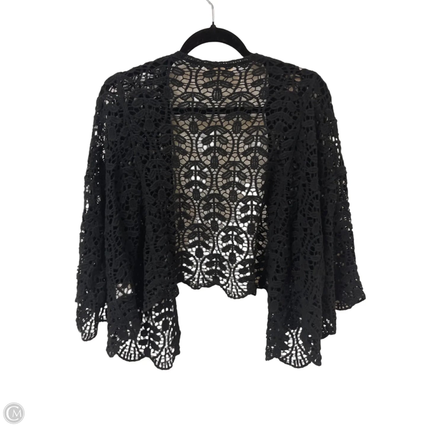 Sweater Cardigan By Adora In Black, Size: M