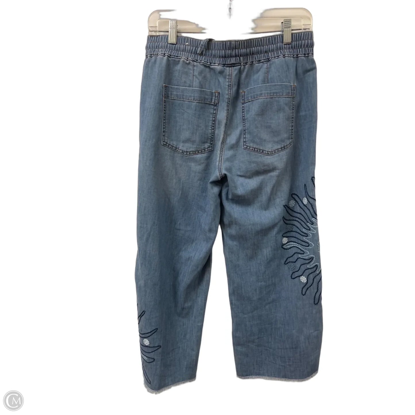 Pants Wide Leg By Chicos In Blue, Size: 2
