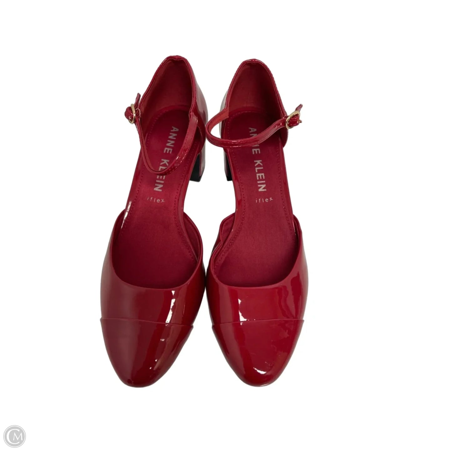 Shoes Heels Block By Anne Klein In Red, Size: 7