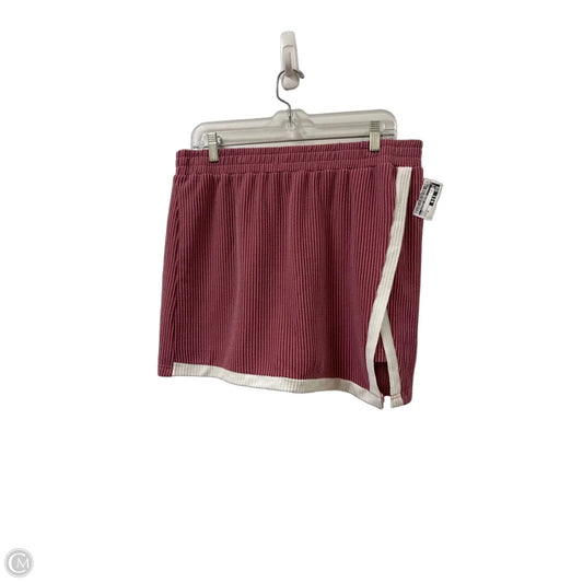 Skort By Clothes Mentor In Pink, Size: 16