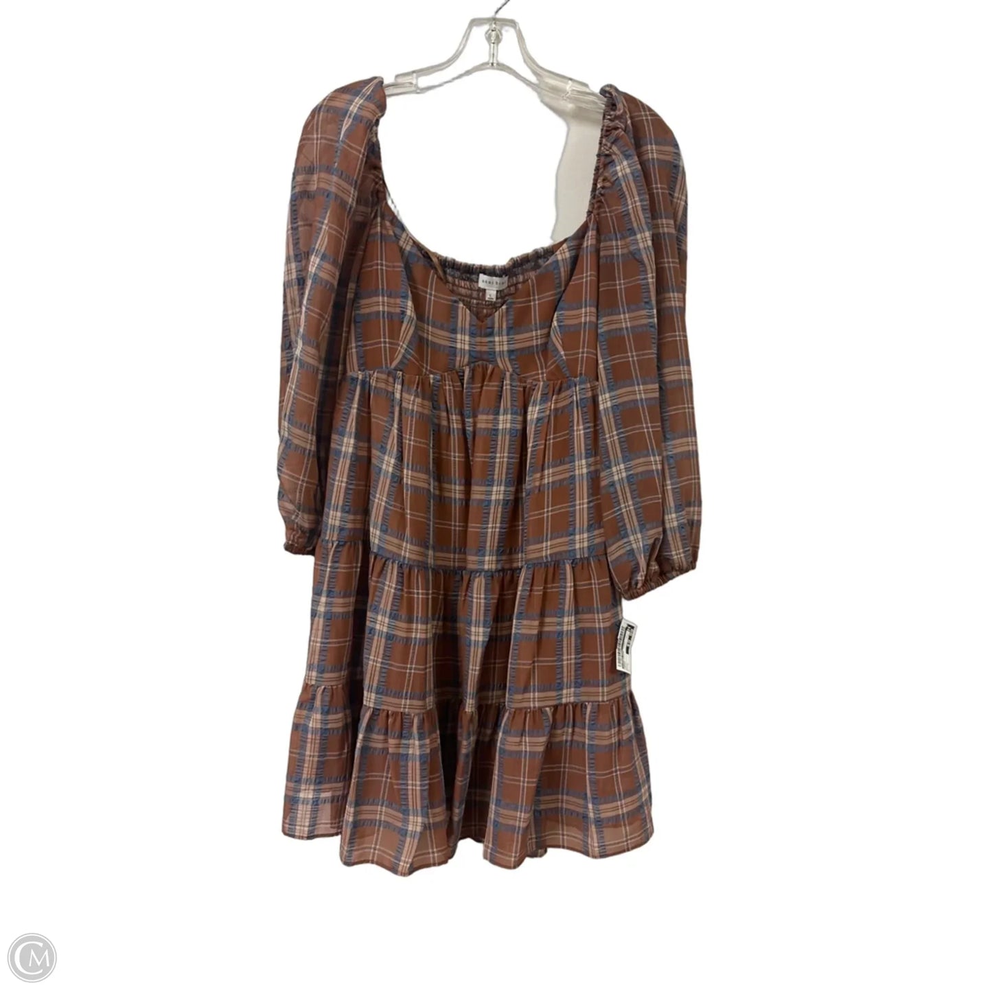 Dress Casual Short By Gianni Bini In Brown, Size: L