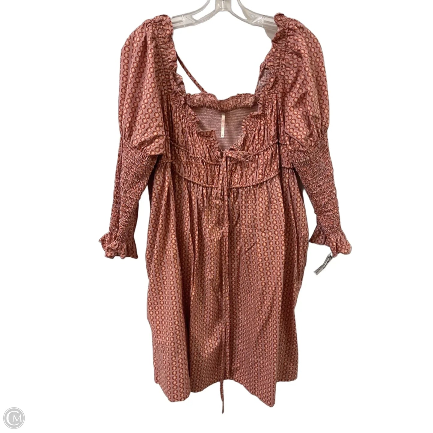 Dress Casual Midi By Free People In Pink, Size: L