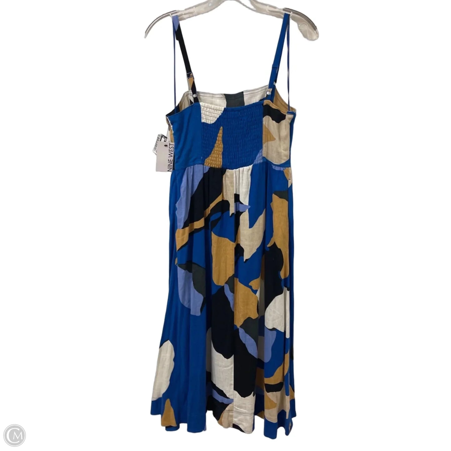 Dress Casual Maxi By Nine West In Blue, Size: S