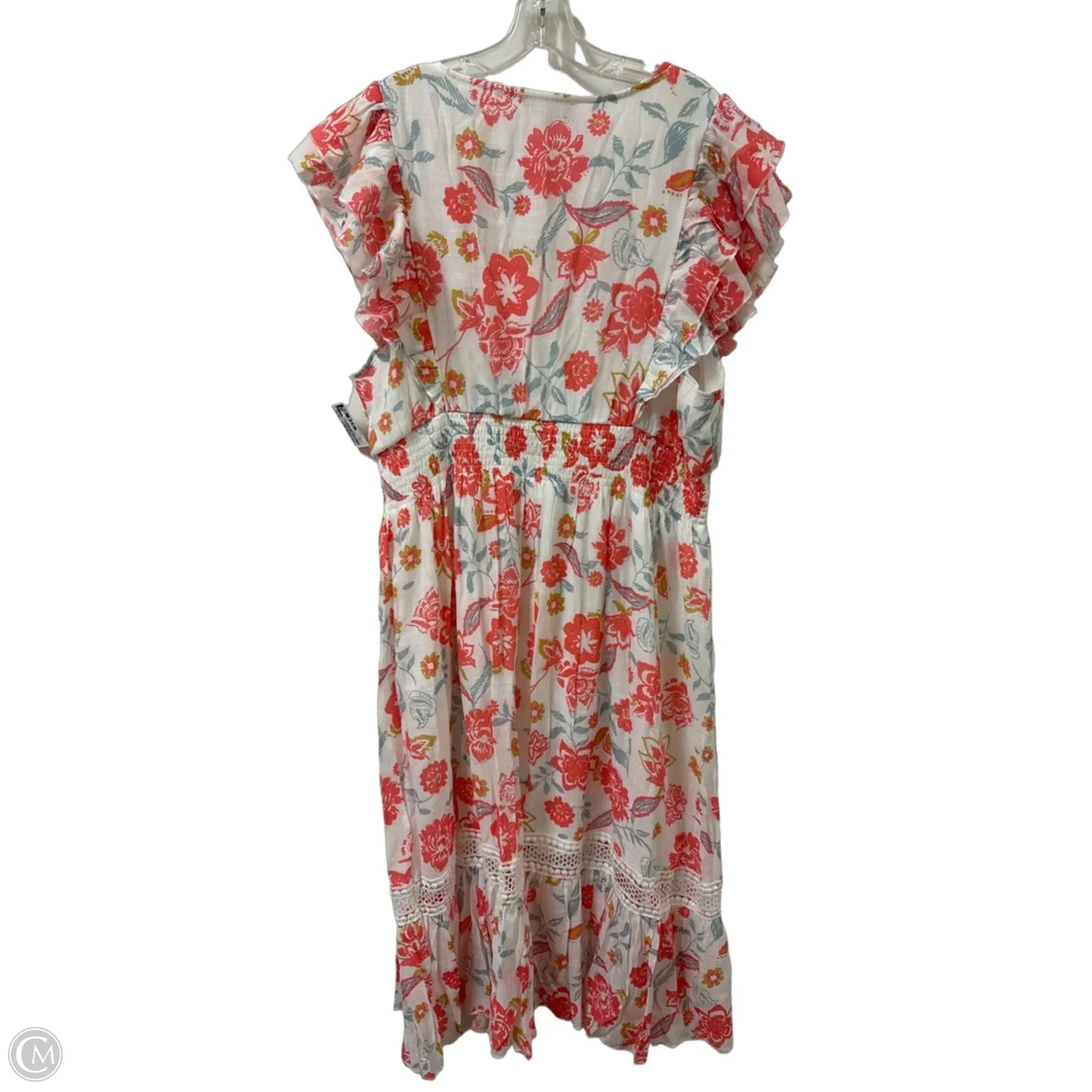 Dress Casual Maxi By Clothes Mentor In Floral Print, Size: 2x