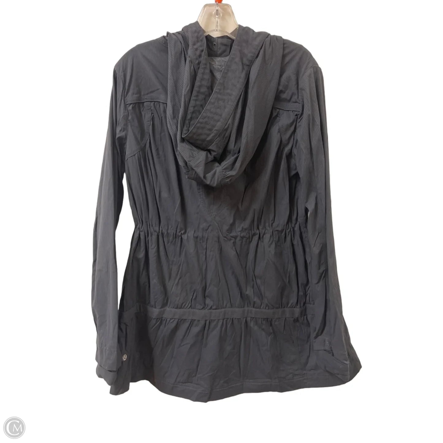 Athletic Jacket By Lululemon In Grey, Size: S