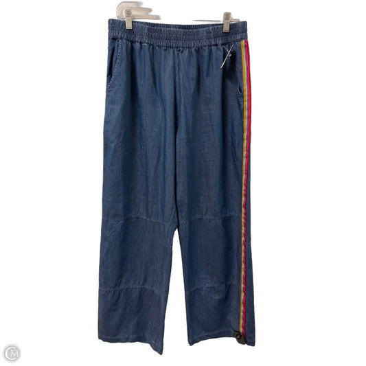 Pants Designer By Johnny Was In Blue, Size: 12