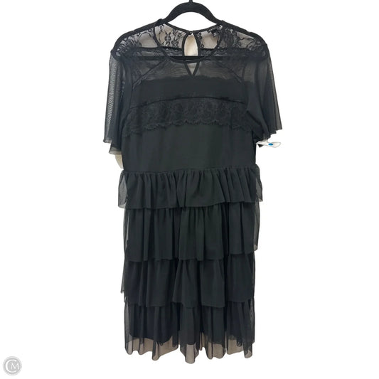 Dress Casual Midi By Torrid In Black, Size: L