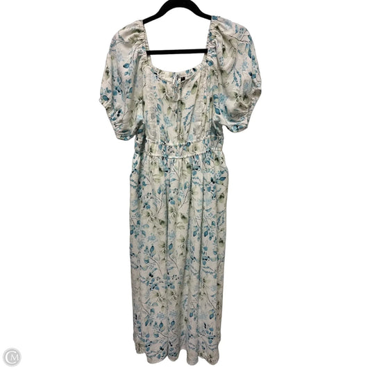 Dress Casual Maxi By Torrid In Blue, Size: L