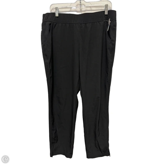 Athletic Pants By Eddie Bauer In Black, Size: 12
