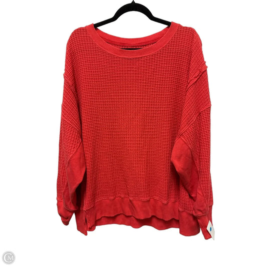 Sweater By American Eagle In Coral, Size: M
