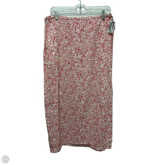 Skirt Maxi By A New Day In Red, Size: 10
