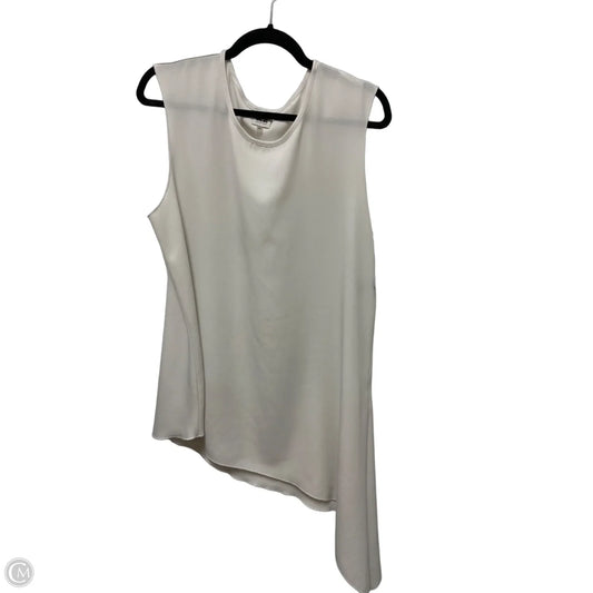 Tunic Sleeveless By Anne Klein In Cream, Size: L