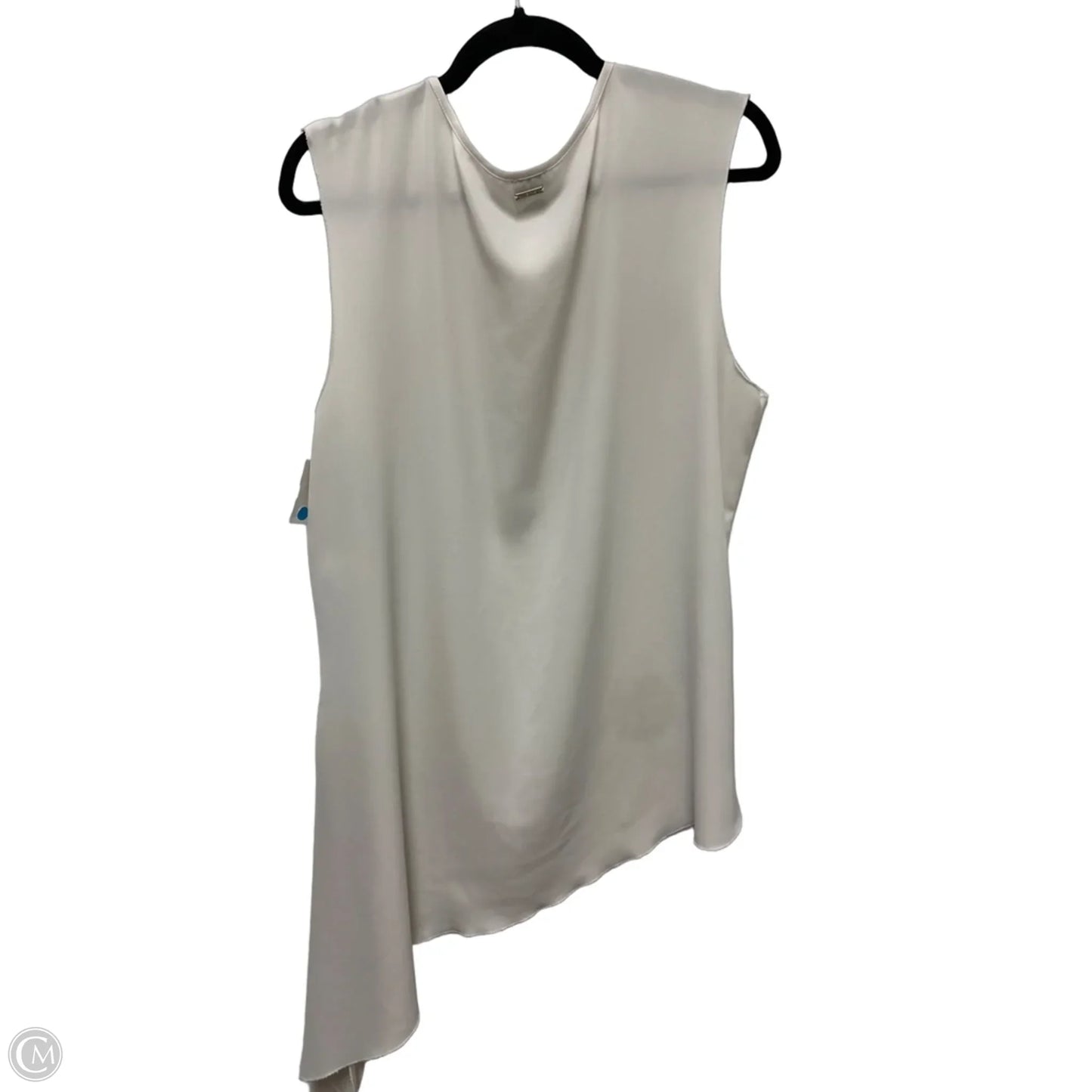 Tunic Sleeveless By Anne Klein In Cream, Size: L