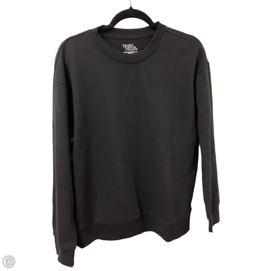Sweater By Time And Tru In Black, Size: M