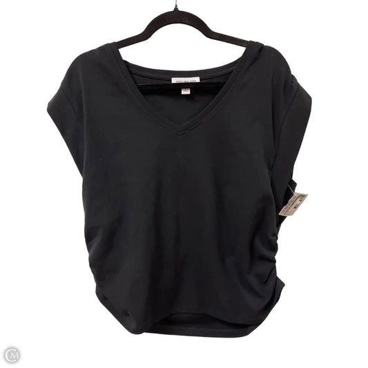 Top Short Sleeve By Marc New York In Black, Size: Xl