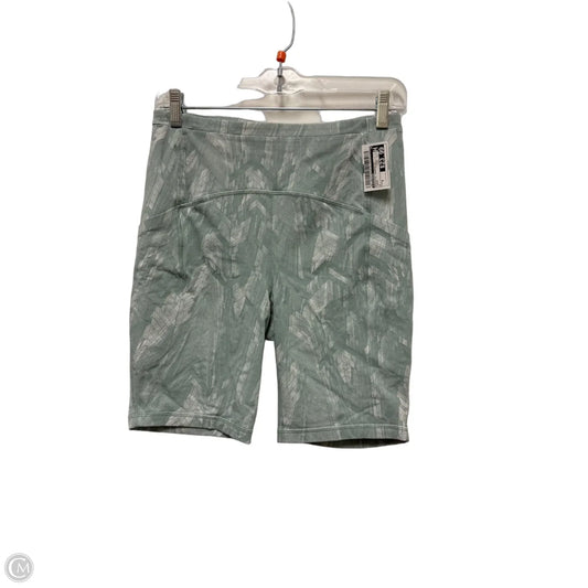 Athletic Shorts By Lululemon In Green, Size: 8