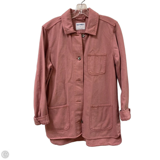 Jacket Denim By Old Navy In Pink, Size: Xs