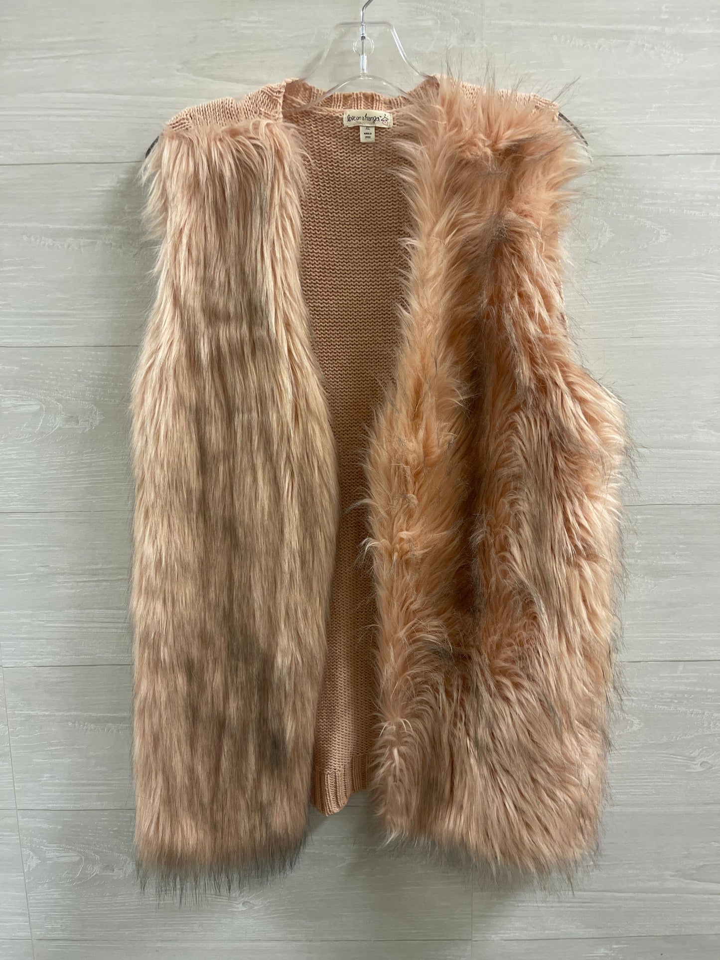 Vest Faux Fur & Sherpa By Love On A Hanger  Size: Xl