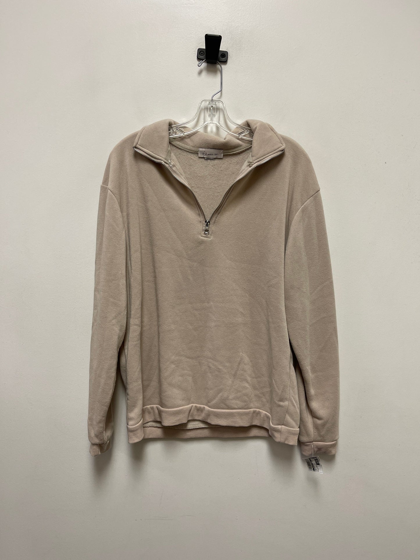 Sweater By Clothes Mentor In Tan, Size: S