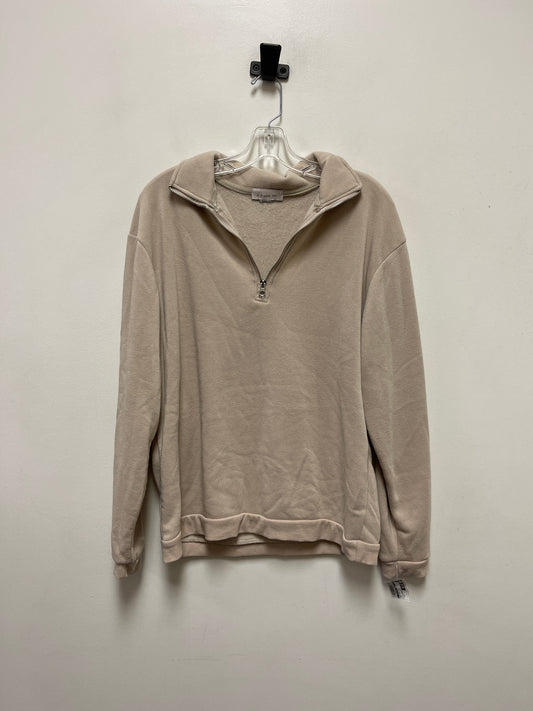 Sweater By Clothes Mentor In Tan, Size: S