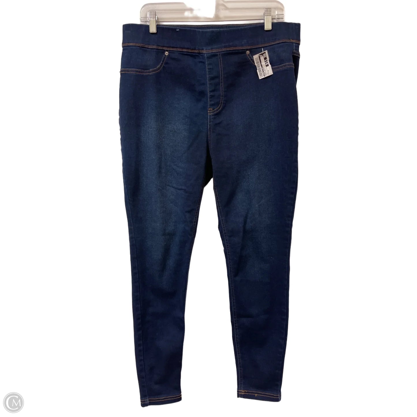 Jeans Skinny By Terra & Sky In Blue Denim, Size: 14