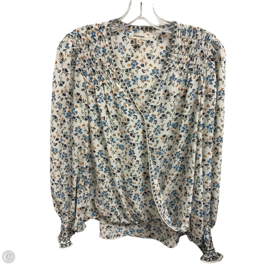 Top Long Sleeve By Max Studio In White, Size: Xs