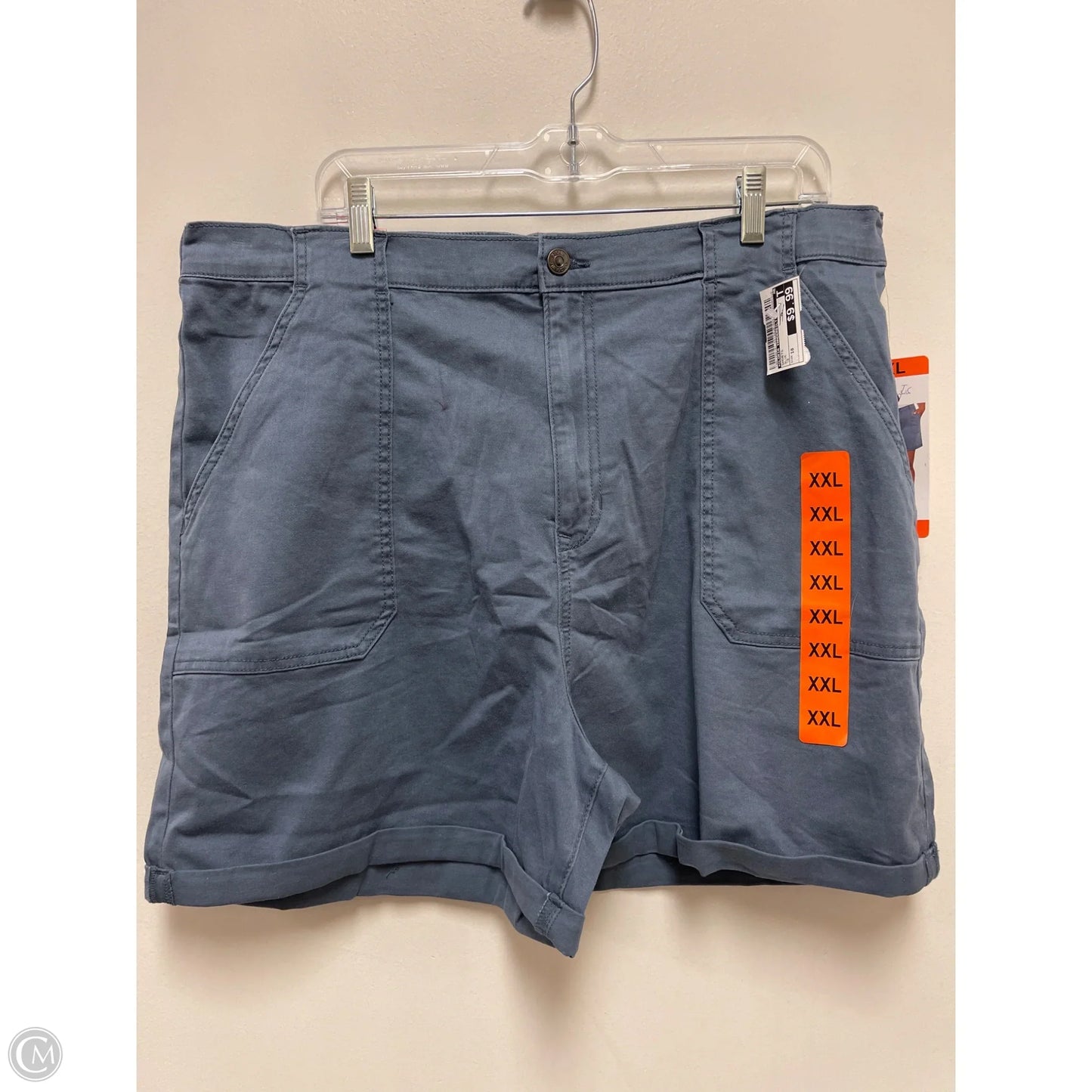 Shorts By Gloria Vanderbilt In Blue, Size: 18