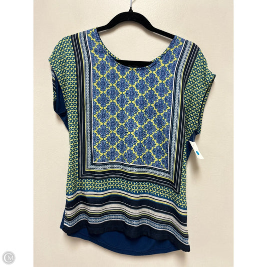 Top Sleeveless By Limited In Blue, Size: S