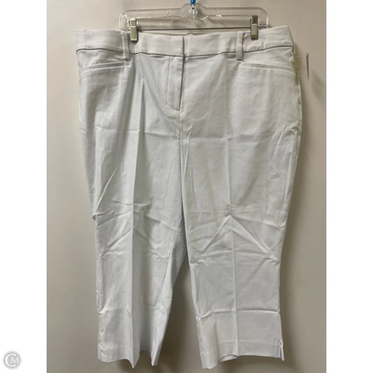 Pants Other By Lane Bryant In White, Size: 22