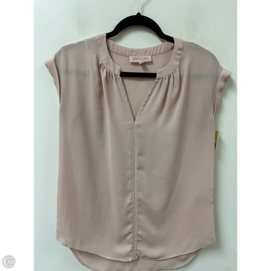 Top Sleeveless By Philosophy In Pink, Size: Xs