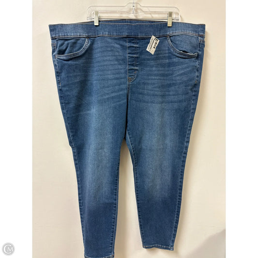 Jeans Skinny By Evri In Blue Denim, Size: 24