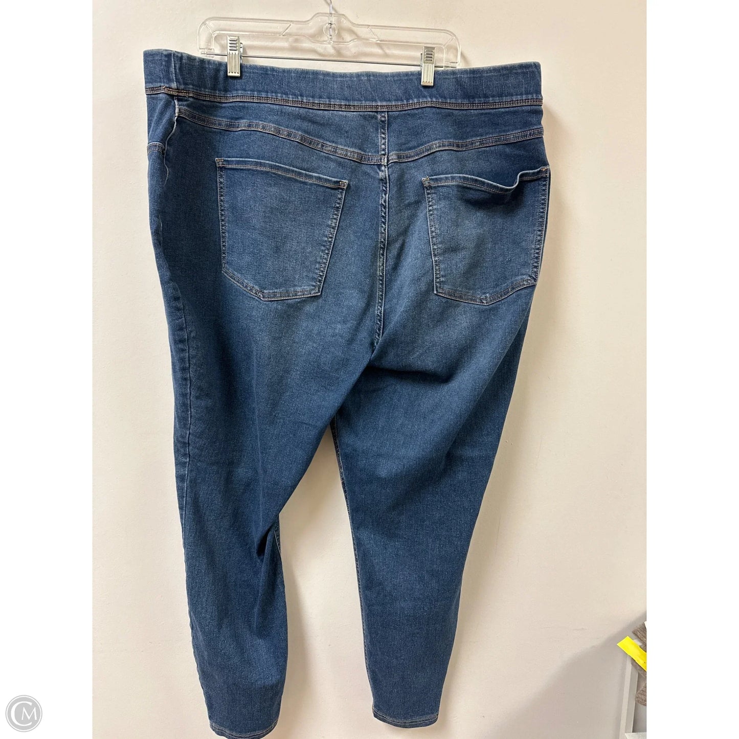 Jeans Skinny By Terra & Sky In Blue Denim, Size: 20