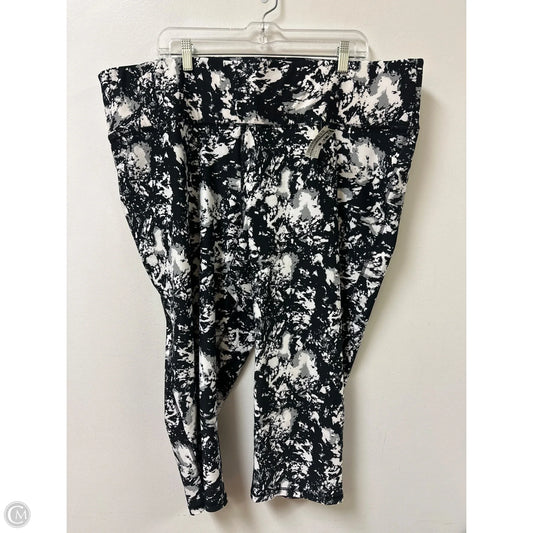 Athletic Capris By Livi Active In Black, Size: 4x