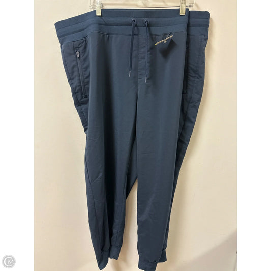 Athletic Pants By Stylus In Navy, Size: 22
