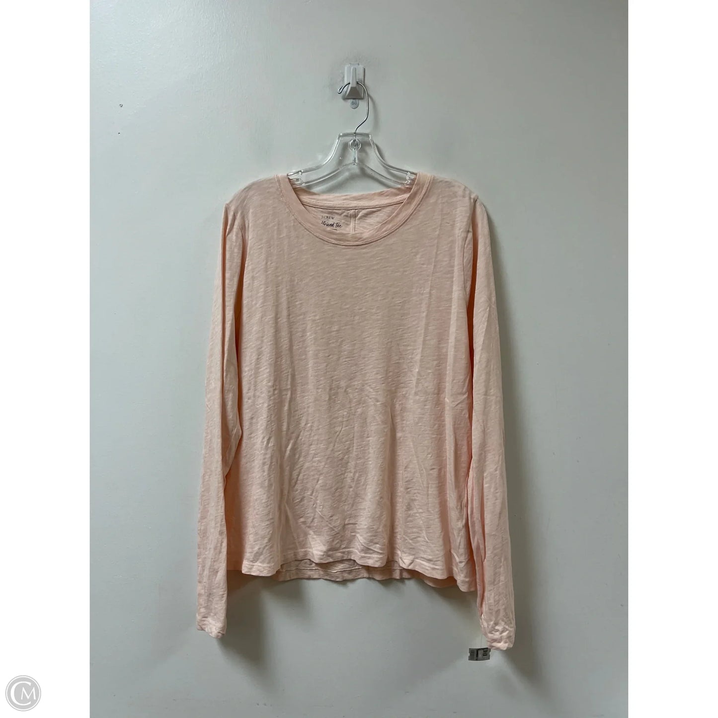 Top Long Sleeve By J. Crew In Pink, Size: Xl